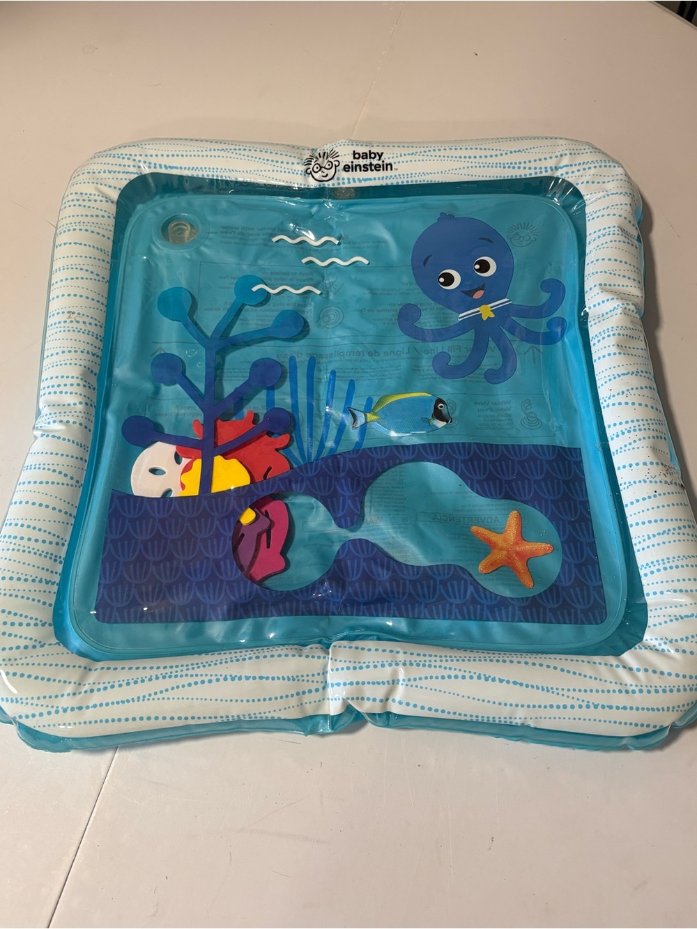 Baby Einstein Blue Ocean Water Play Mat for Infants
